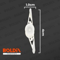 LST Clips 360° Clips, Weiß, 20 Stück