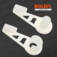 LST Clips 360° Clips, Weiß, 20 Stück