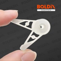 LST Clips 360° Clips, Weiß, 20 Stück